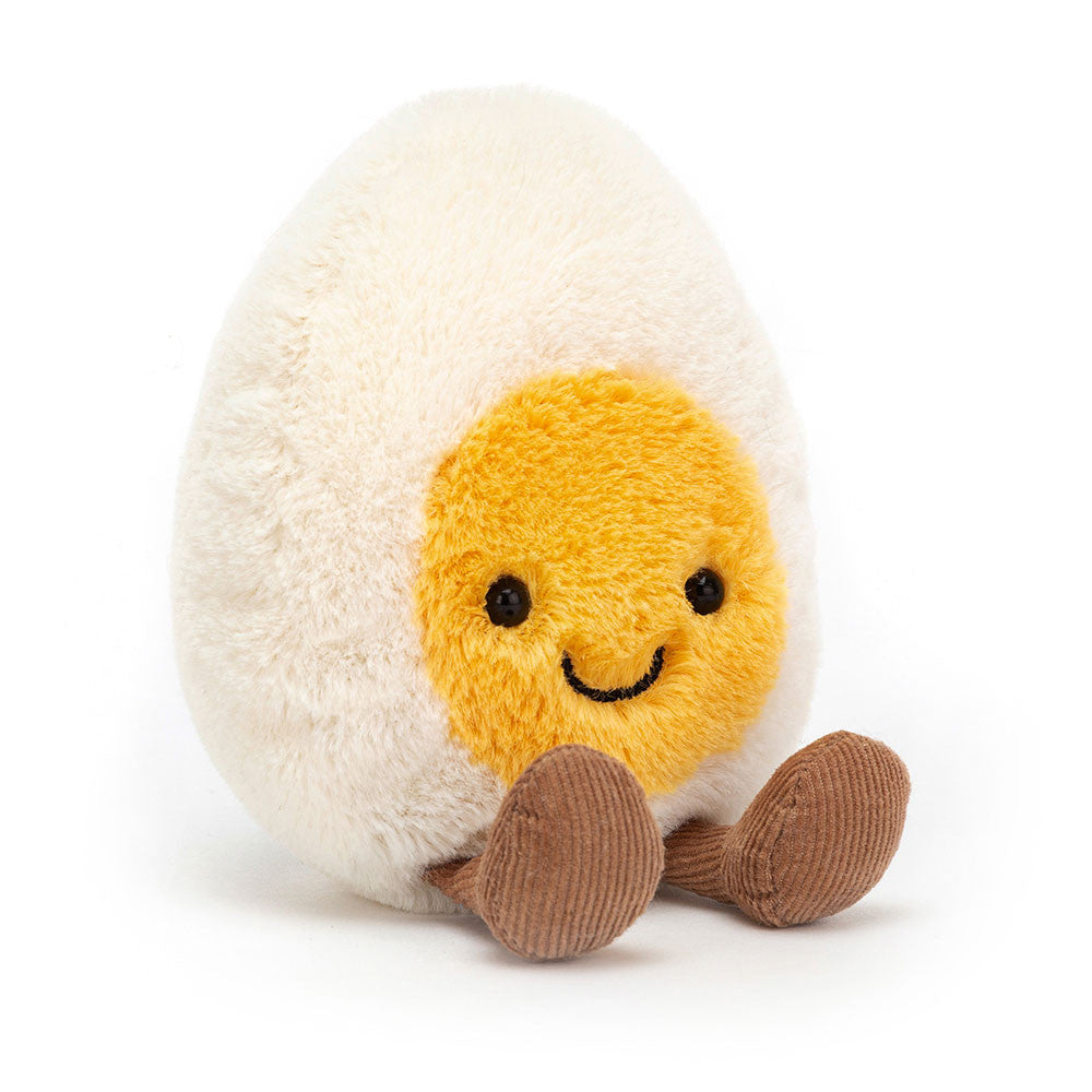 Amuseables Happy Boiled Egg premium collectible plush toy curated by Nimori Toys
